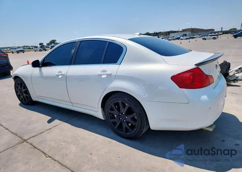 2011 Infiniti G37 Base z USA, uszkodzony, nr VIN JN1CV6AP8BM506493